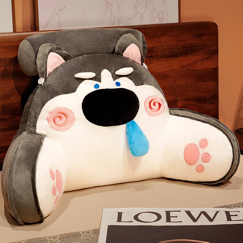 Large Backrest Cushion for Reading on Sofa